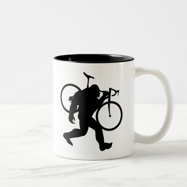 Bigfoot Cyclocross Zweifarbige Tasse (Rechts)