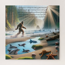 Bigfoot & das Delfin-Gezeitenbecken verlorener Leg Puzzle