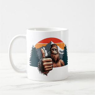 Bigfoot Daumen hoch Kaffeetasse
