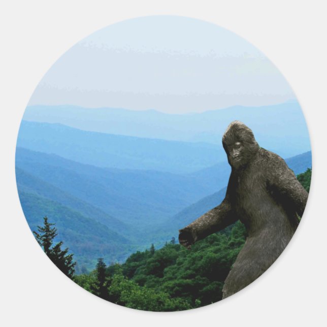 Bigfoot Decal oder Aufkleber (Vorderseite)