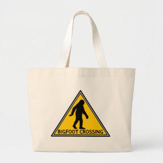 Bigfoot, der wiederverwendbare Tasche kreuzt