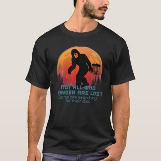 Bigfoot Disk Golf Sasquatch Chain Tosser Grosses T-Shirt