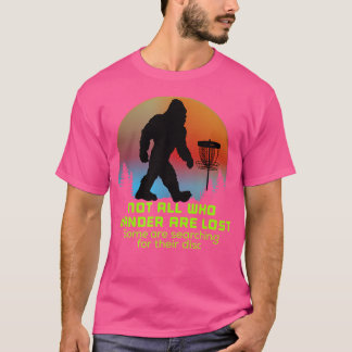 Bigfoot Disk Golf Sasquatch Chain Tosser Grosses T-Shirt