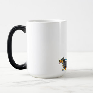 Bigfoot Dog Walk Dackel T Sasquatch Kinder Männer  Verwandlungstasse