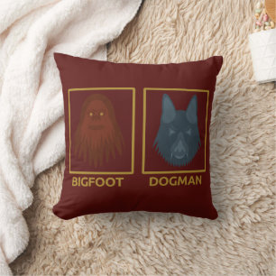 Bigfoot & Dogman Kissen