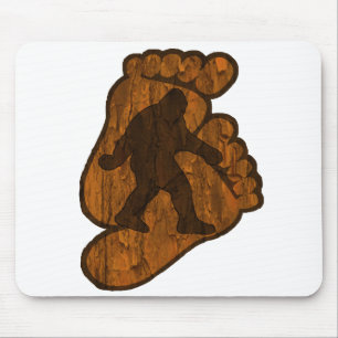 Bigfoot-Drucke Mousepad