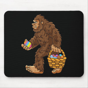 Bigfoot Egg Ostertag Jungen Mädchen Kinder Spaß Sa Mousepad