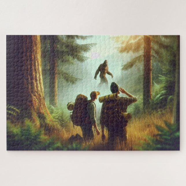 Bigfoot Encounter, Mystery, Legendary Puzzle (Horizontal)