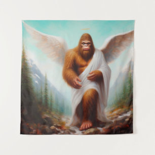 Bigfoot Engel Wandteppich