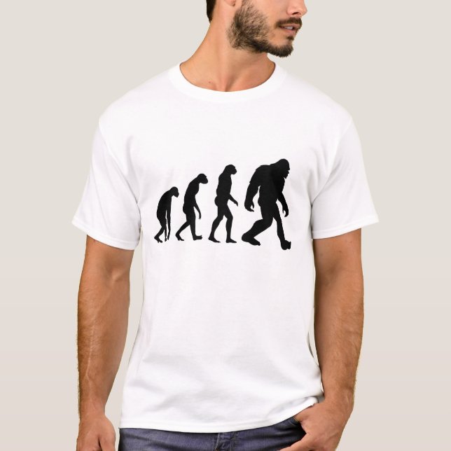 Bigfoot-Evolutions-T - Shirt (Vorderseite)