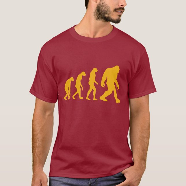 Bigfoot-Evolutions-T - Shirt (Vorderseite)