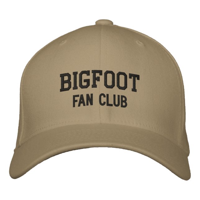 BIGFOOT, Fanclub Bestickte Baseballkappe (Vorderseite)