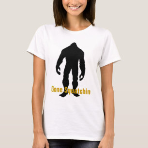 Bigfoot finden - BFRO gegangenes Squatchin T-Shirt