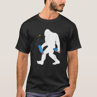 Bigfoot Fireworks 4. Juli Bigfoot America T-Shirt