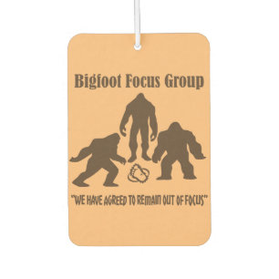 Bigfoot Focus Group Car Air Freshener. Autolufterfrischer