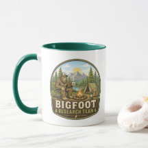 Bigfoot Forschungsteam Camping-Mug
