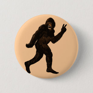 Bigfoot-Frieden Button