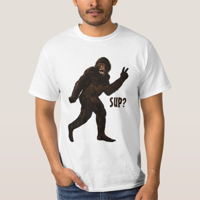Bigfoot-FriedensSup? T-Shirt (Vorderseite)