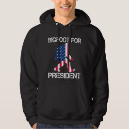 Bigfoot für Präsident Funny Bigfoot Hoodie