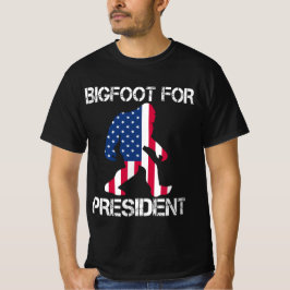 Bigfoot für Präsident Funny Bigfoot T-Shirt