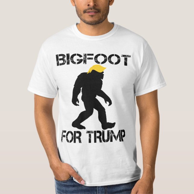 Bigfoot für Trump-Wahlen 2024 T-Shirt (Vorderseite)