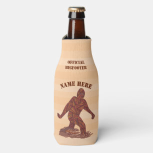 Bigfoot gehendes Squatch cooles offizielles Flaschenkühler