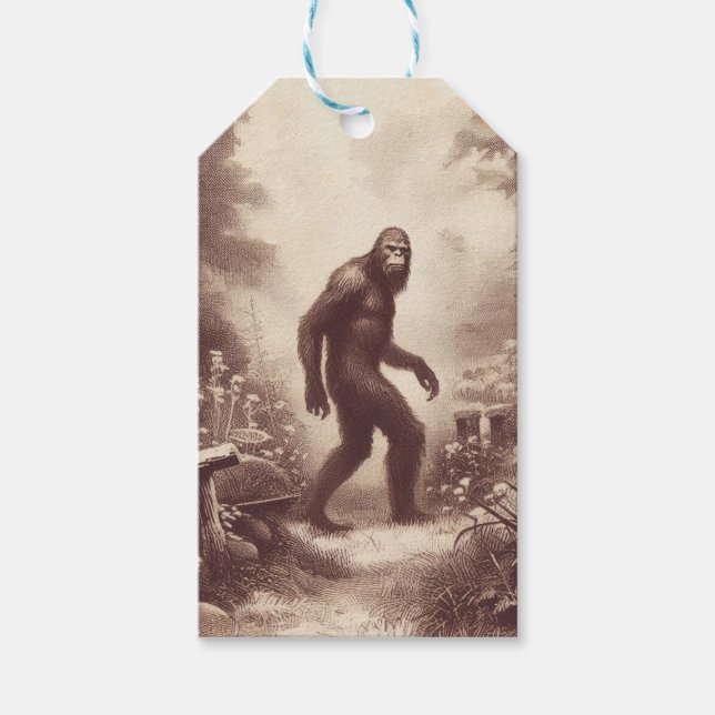 Bigfoot Geschenkanhänger (Vorderseite)