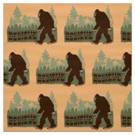 Bigfoot-Gewebe Stoff