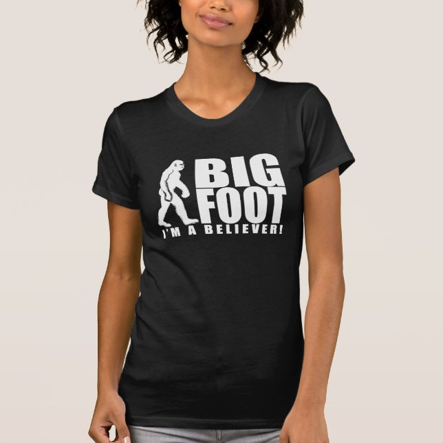 Bigfoot-Gläubiger-Shirt T-Shirt (Vorderseite)