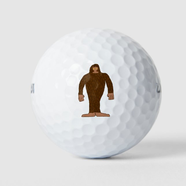 Bigfoot Golfballs Golfball (Vorderseite)