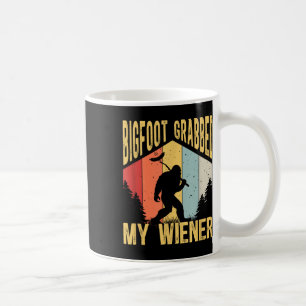 Bigfoot Grabbed Meine Dackel Funny Grillen Sasquat Kaffeetasse