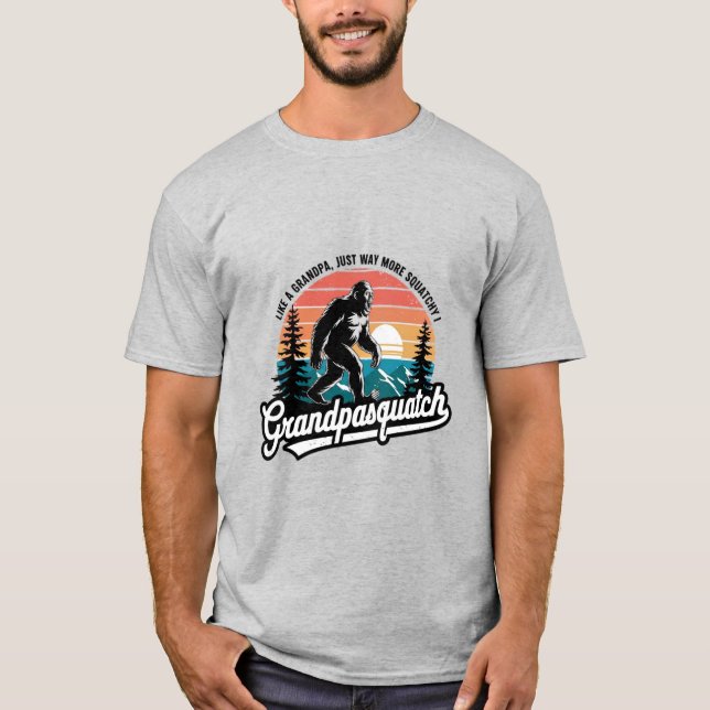 Bigfoot: Grandpasquatch T-Shirt (Vorderseite)