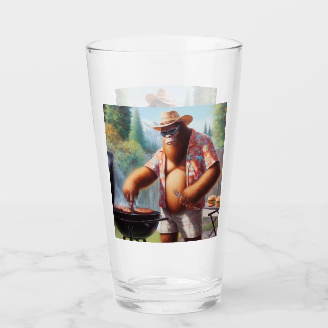 Bigfoot Grilling Burgers Glas (Vorderseite)