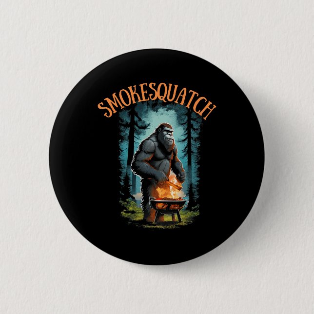 Bigfoot Grilling Sasquatch Pitmaster Grill Grillen Button (Vorderseite)