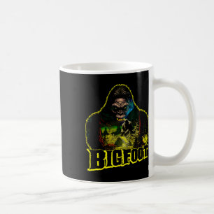 Bigfoot Gruseliger Camping Wald Sasquatch Zelt Kaffeetasse