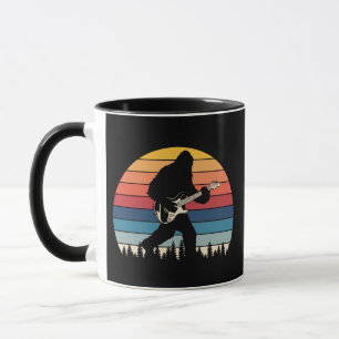 Bigfoot Guitar Solo Sasquatch Guitar Player Gesche Tasse