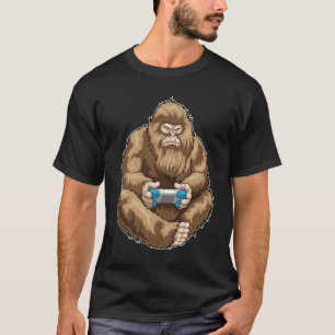 Bigfoot Halloween Gamer T-Shirt
