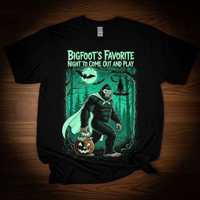 Bigfoot Halloween T-Shirt | Funny Sasquatch Quote  (Von Creator hochgeladen)