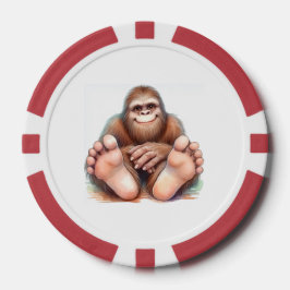 Bigfoot Happy Feet Pokerchips