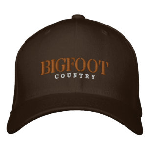 Bigfoot Hat Bestickte Baseballkappe