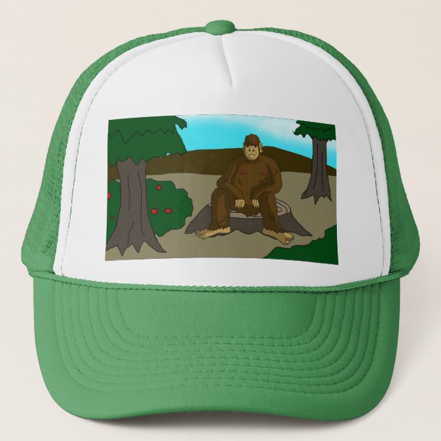 BigFoot Hat OFFIZIELL MERCH Truckerkappe (Vorderseite)