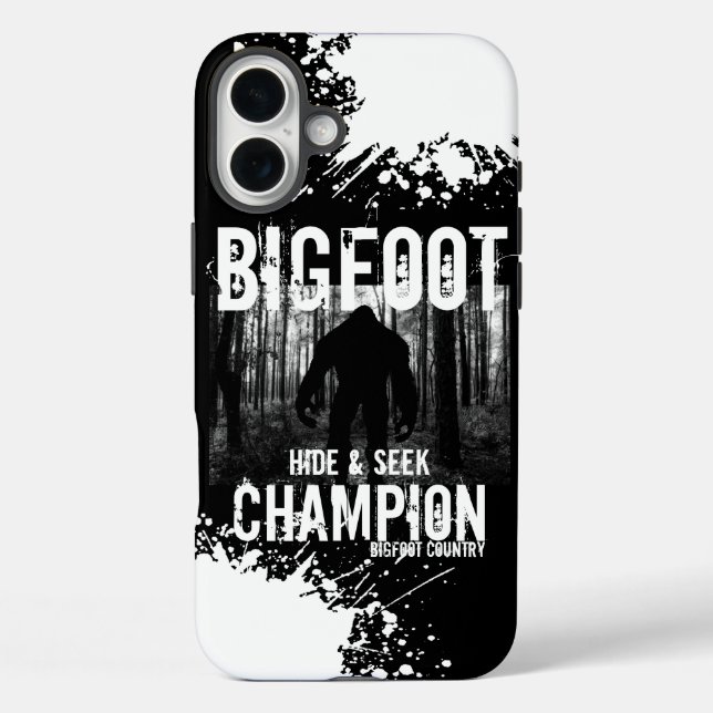 Bigfoot Hide and Seek Champion Case-Mate iPhone Hülle (Rückseite)