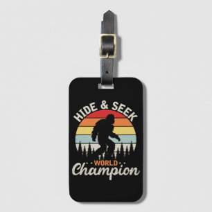 Bigfoot Hide and Seek World Champion Gepäckanhänger