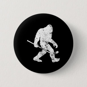 Bigfoot-Hockey-Vintage-Sasquatch-Lustig-Männer-Fra Button