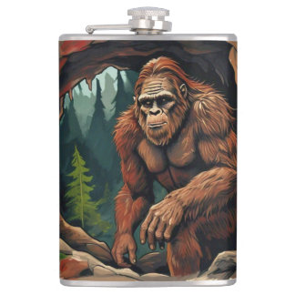 Bigfoot Höhle Flachmann
