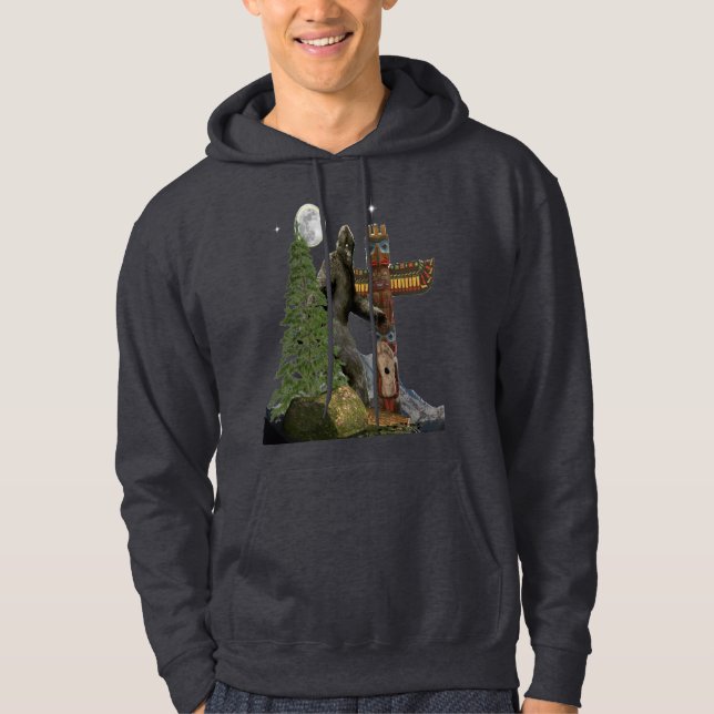 Bigfoot Hoodie (Vorderseite)