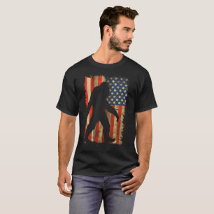 Bigfoot Ich glaube Sasquatch Amerikanische Silhoue T-Shirt