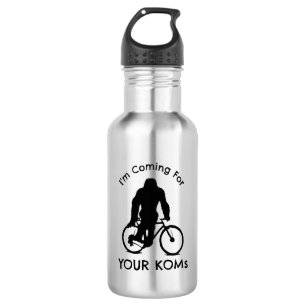 Bigfoot Ich komme für Ihre KOMs Edelstahlflasche