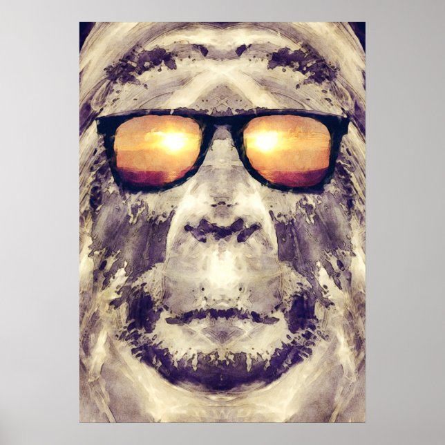 Bigfoot in Shades Poster (Vorne)