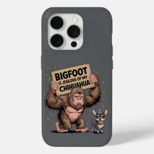 Bigfoot ist eifersüchtig von meinem Chihuahua Case-Mate iPhone Hülle